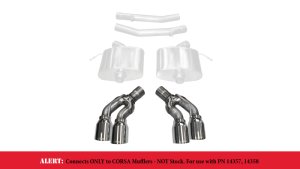Cadillac CTS-V Performance Exhaust - CORSA Performance - Pro-Series Tip Kit - Polished - `15-`19